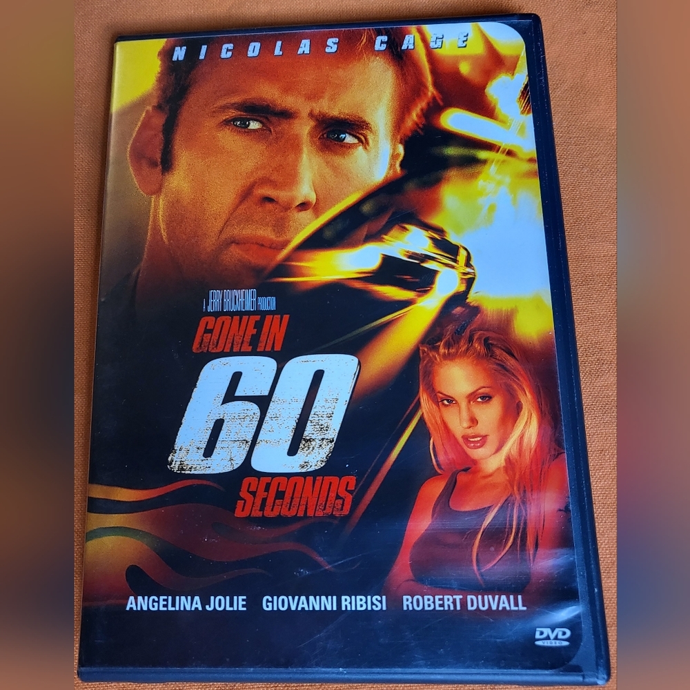 Gone in 60 Seconds DVD movie widescreen EUC